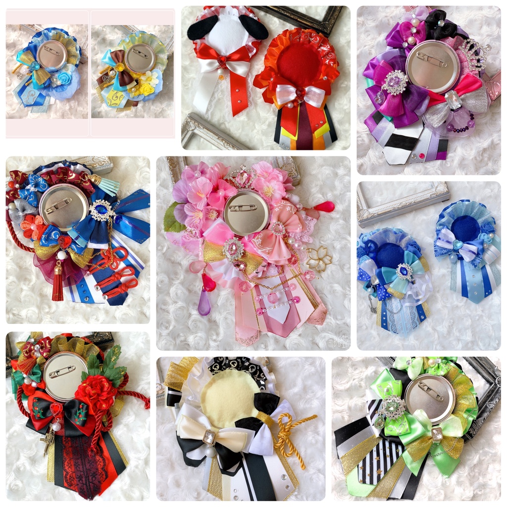 ♡ ロゼット トレカケース バックチャーム 名札 作品一覧 ♡