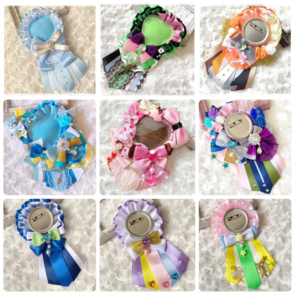 ♡ ロゼット トレカケース バックチャーム 名札 作品一覧 ♡