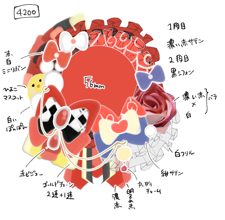 りゅうさま専用 ロゼット トレカケース オーダー