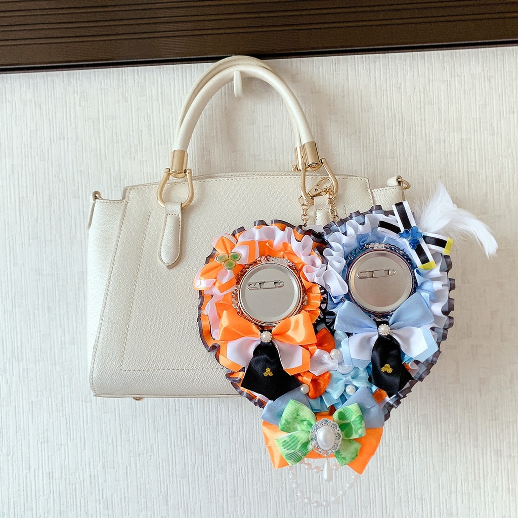 哀雪さま専用ページ ハート型ロゼットオーダー