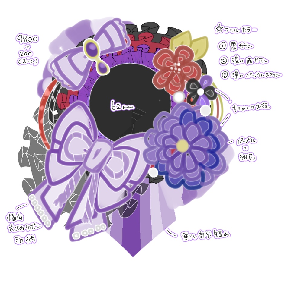 subさま専用ページ ロゼットオーダー