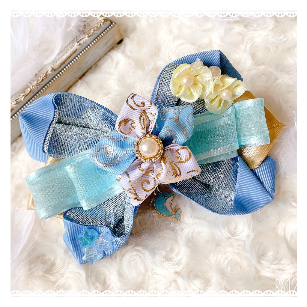 もみじさま専用ページ ロゼット ヘアメリボンオーダー