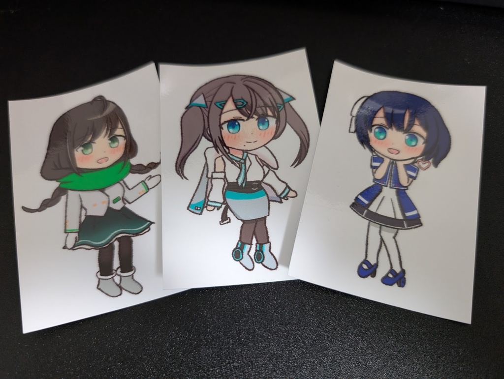 まい/るり/まふゆステッカー3枚セット