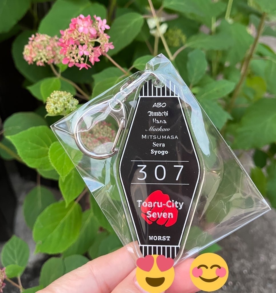 戸亜留市セブンアクキー