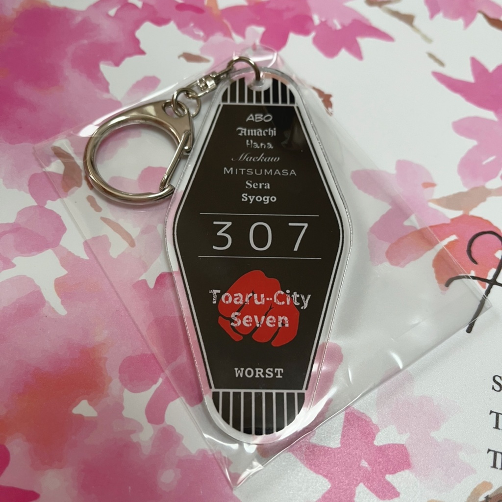 戸亜留市セブンアクキー