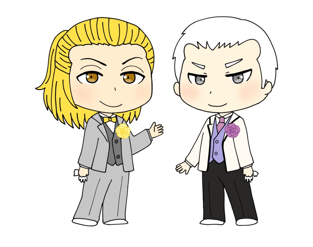 タキシードアクスタ(発注前)