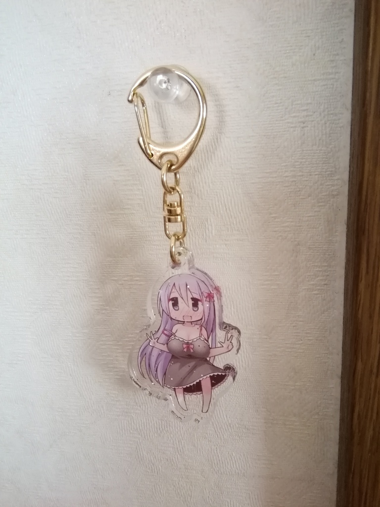 お薬つけ子ちゃんアクリルキーホルダー
