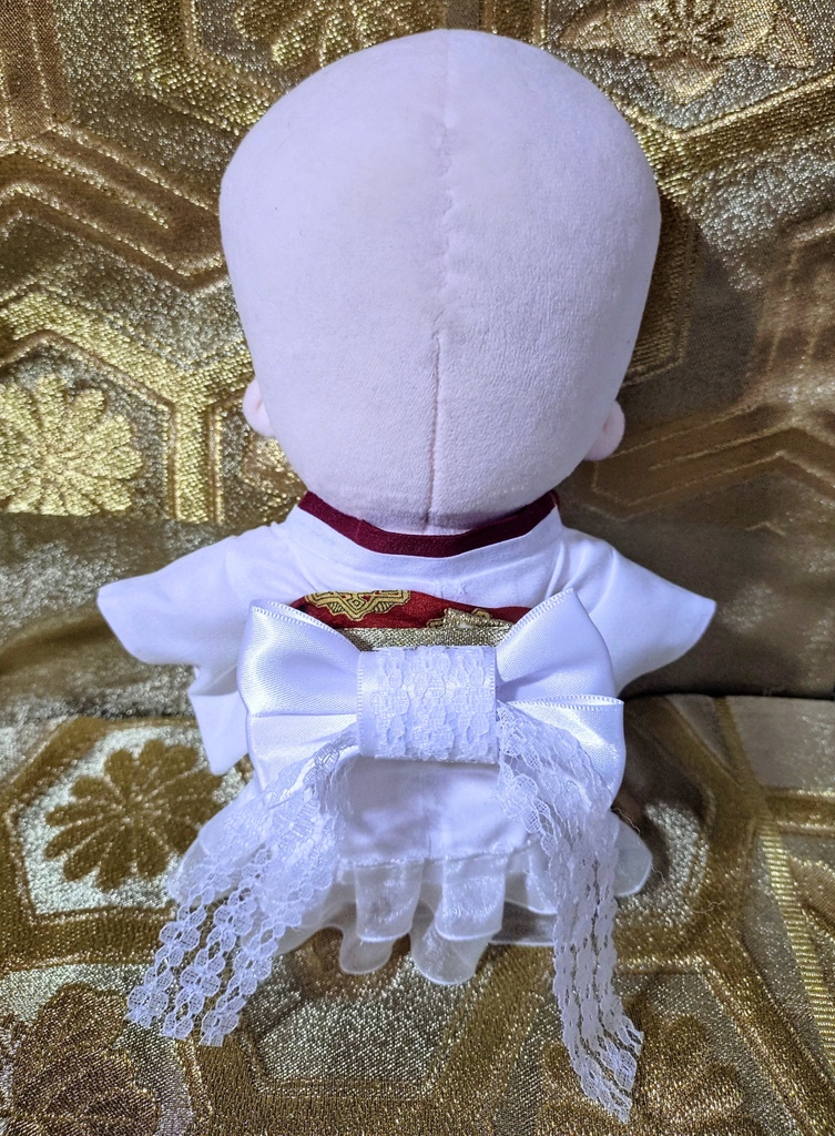 20cm ぬい服 ぬいぐるみ 服 和風 白無垢 着物 ハンドメイド