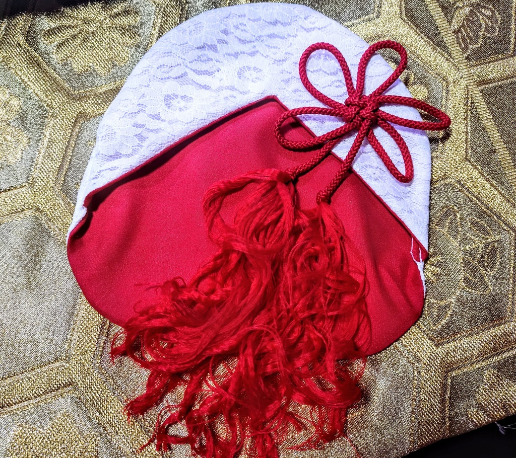 20cm ぬい服 ぬいぐるみ 服 和風 白無垢 着物 ハンドメイド