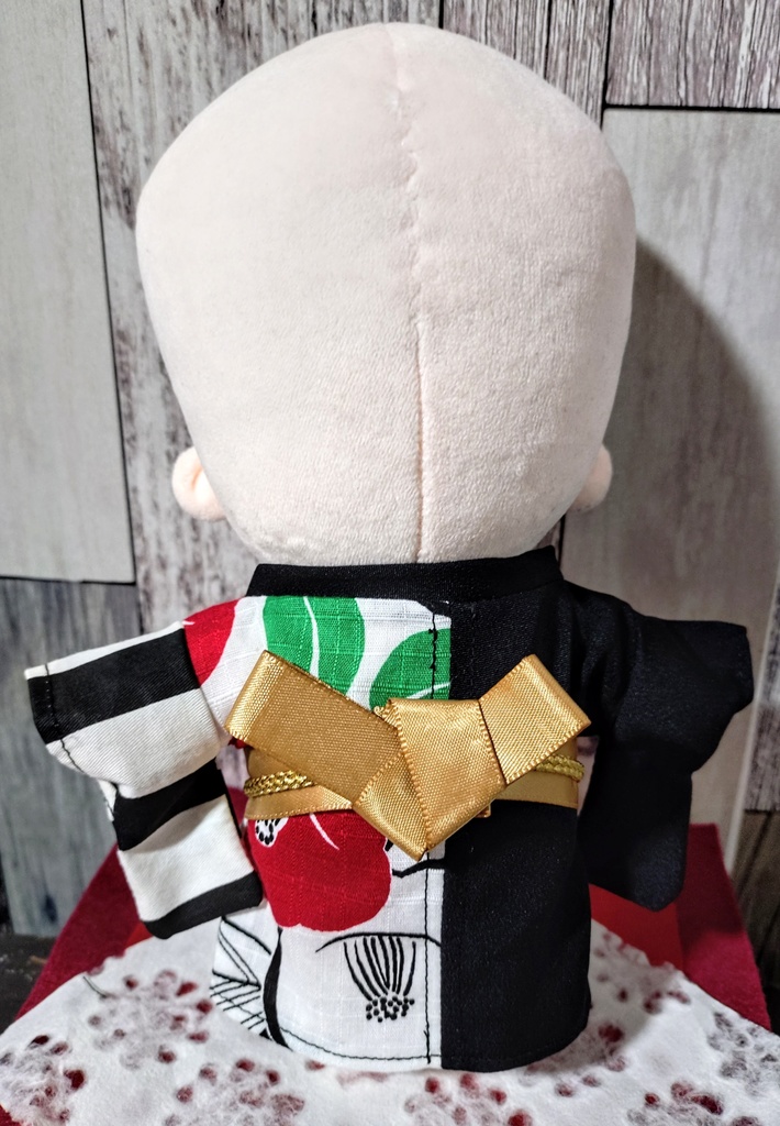 ★B 20cm ぬい服 浴衣 着物 軽装 ぬいぐるみ 服 モダン 個性的