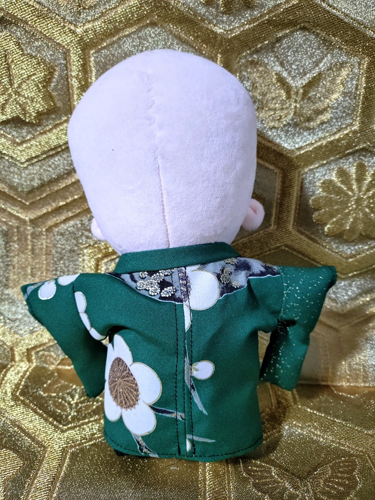 ◎20cm ぬい服 端午の節句 和風 着物 羽織袴 こどもの日 ぬいぐるみ服