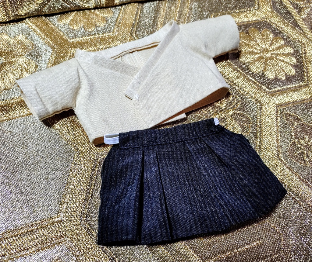 ◎20cm ぬい服 端午の節句 和風 着物 羽織袴 こどもの日 ぬいぐるみ服