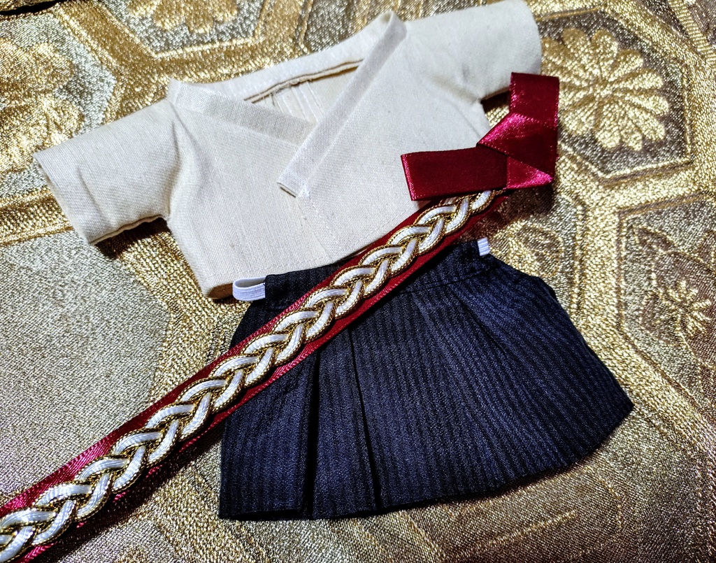 ◎20cm ぬい服 端午の節句 和風 着物 羽織袴 こどもの日 ぬいぐるみ服