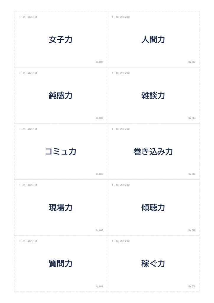 日本語→英語 言い換えフラッシュカード 686枚|「解体新書」早見表まるごと(印刷用PDF+Anki)