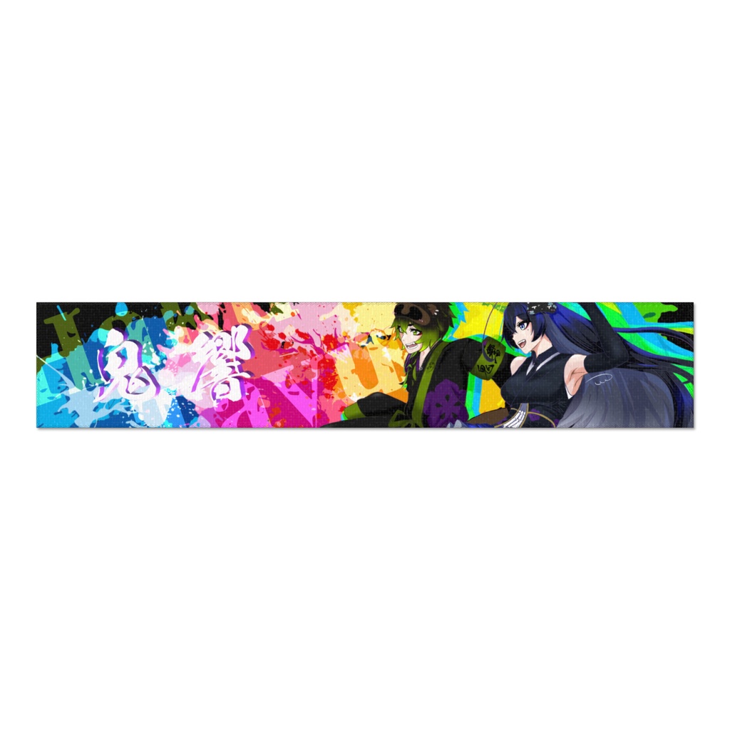 鬼響ライブグッズ🌸マフラータオル