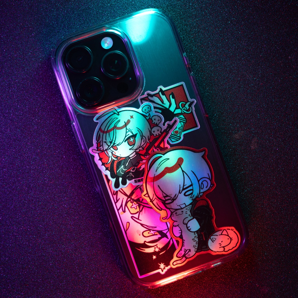 朱殷 エルテ ホログラムステッカー4枚セット