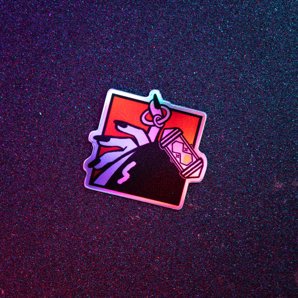 朱殷 エルテ ホログラムステッカー4枚セット