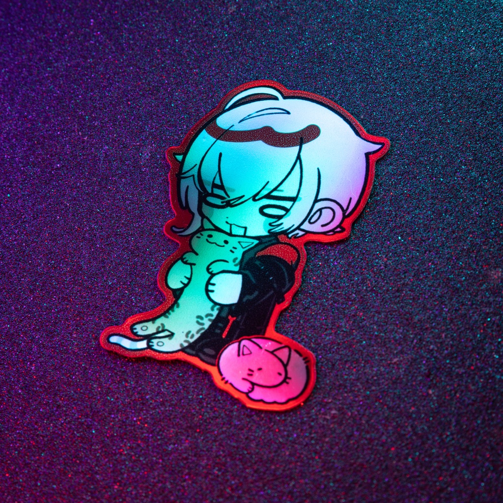 朱殷 エルテ ホログラムステッカー4枚セット