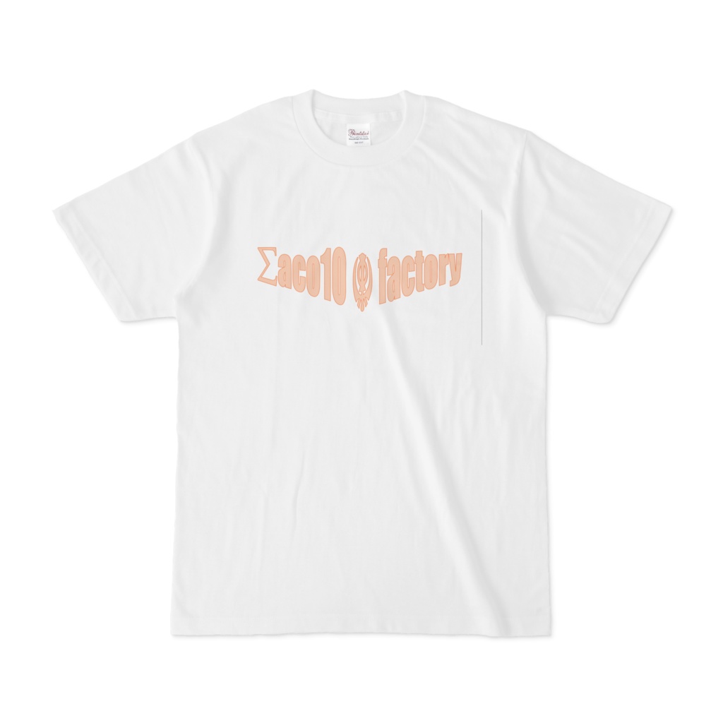 Σaco10☬factory ロゴT