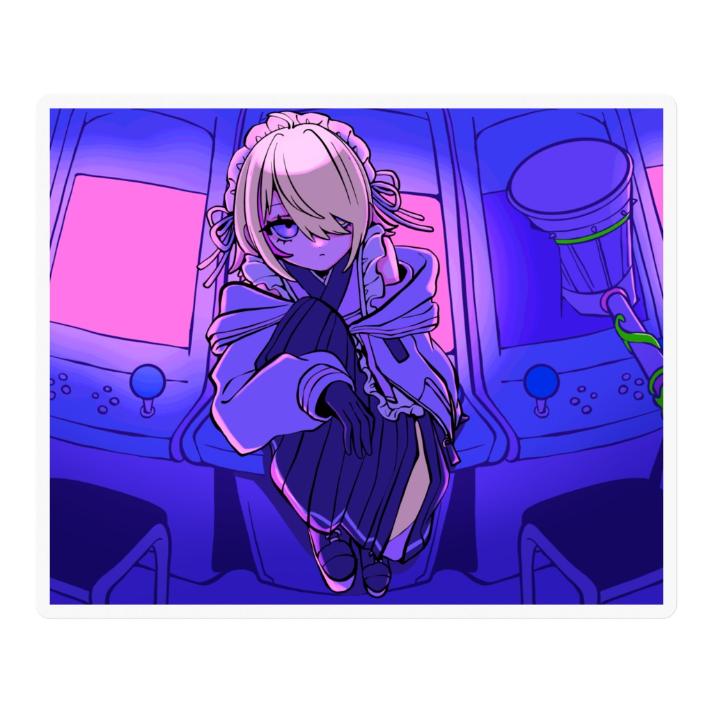半年記念ステッカー