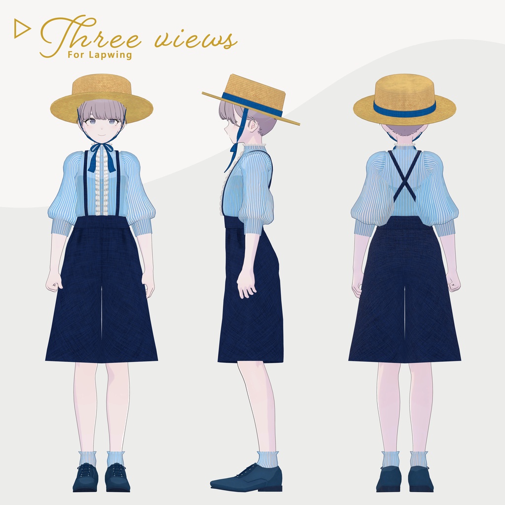 Classical Apron Outfit - Hidamari - 【VRChat】
