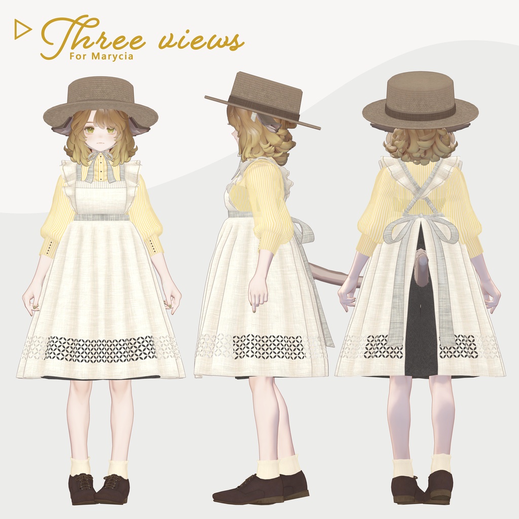 Classical Apron Outfit - Hidamari -