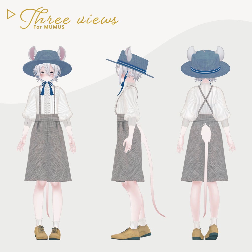 Classical Apron Outfit - Hidamari - 【VRChat】