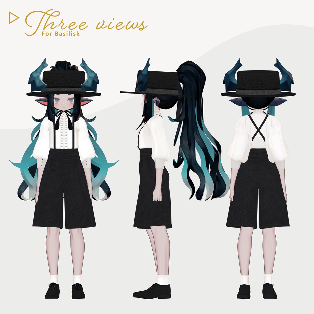 Classical Apron Outfit - Hidamari - 【VRChat】