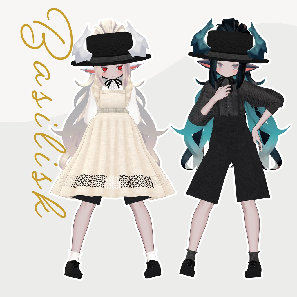 Classical Apron Outfit - Hidamari - 【VRChat】
