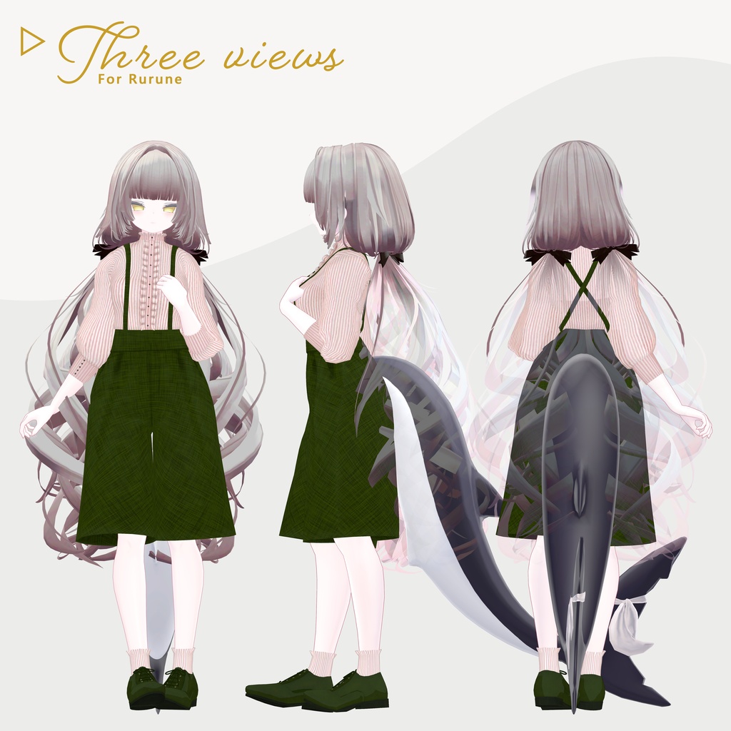 Classical Apron Outfit - Hidamari - 【VRChat】