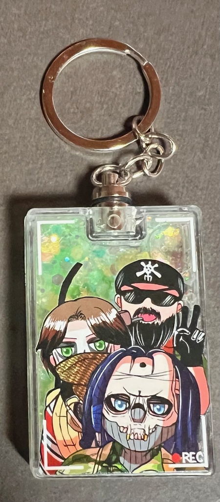 LEDグリッターオイルアクキー（グーンズ）