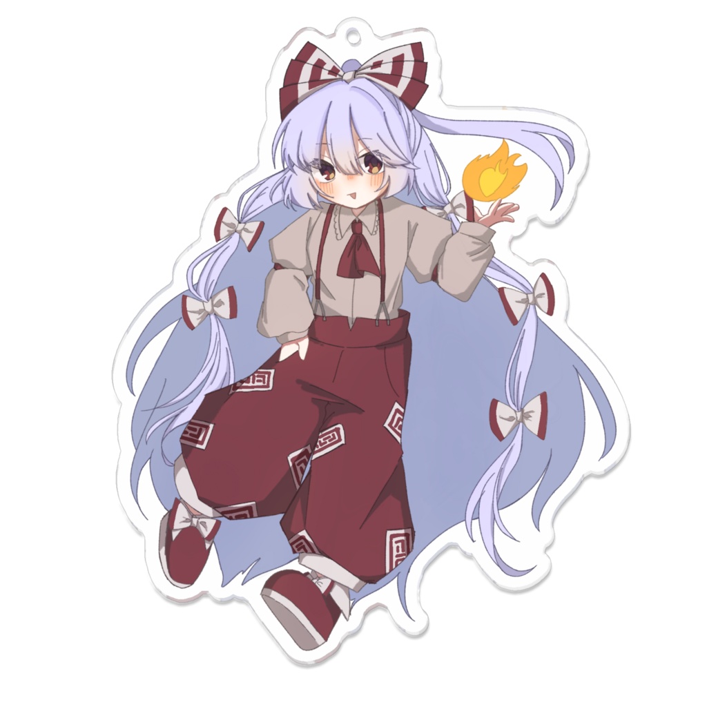 アクリルキーホルダー(妹紅)