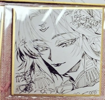 COMITIA154　狐ミニ色紙