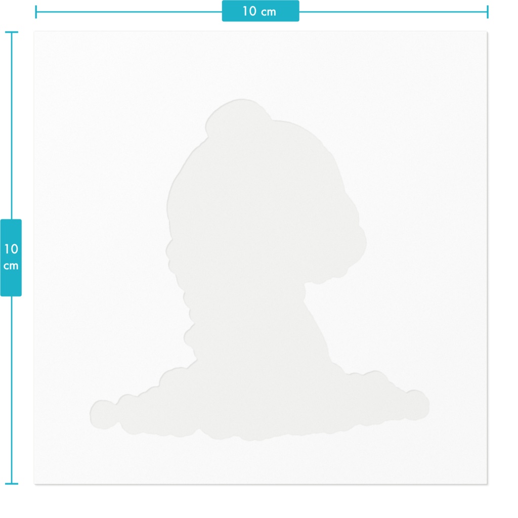 ナナミちゃんステッカー-もちもち-