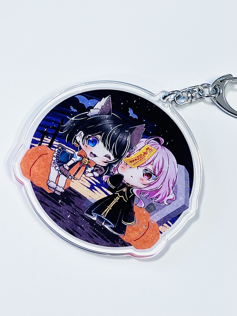 🎃うちの子ハロウィンアクリルキーホルダー👻