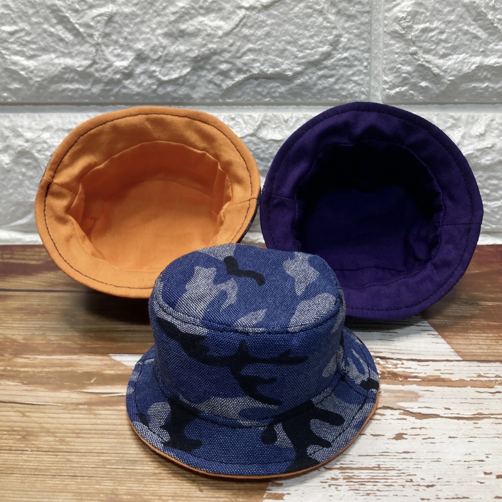 【2/28新色追加】迷彩柄 バケットハット