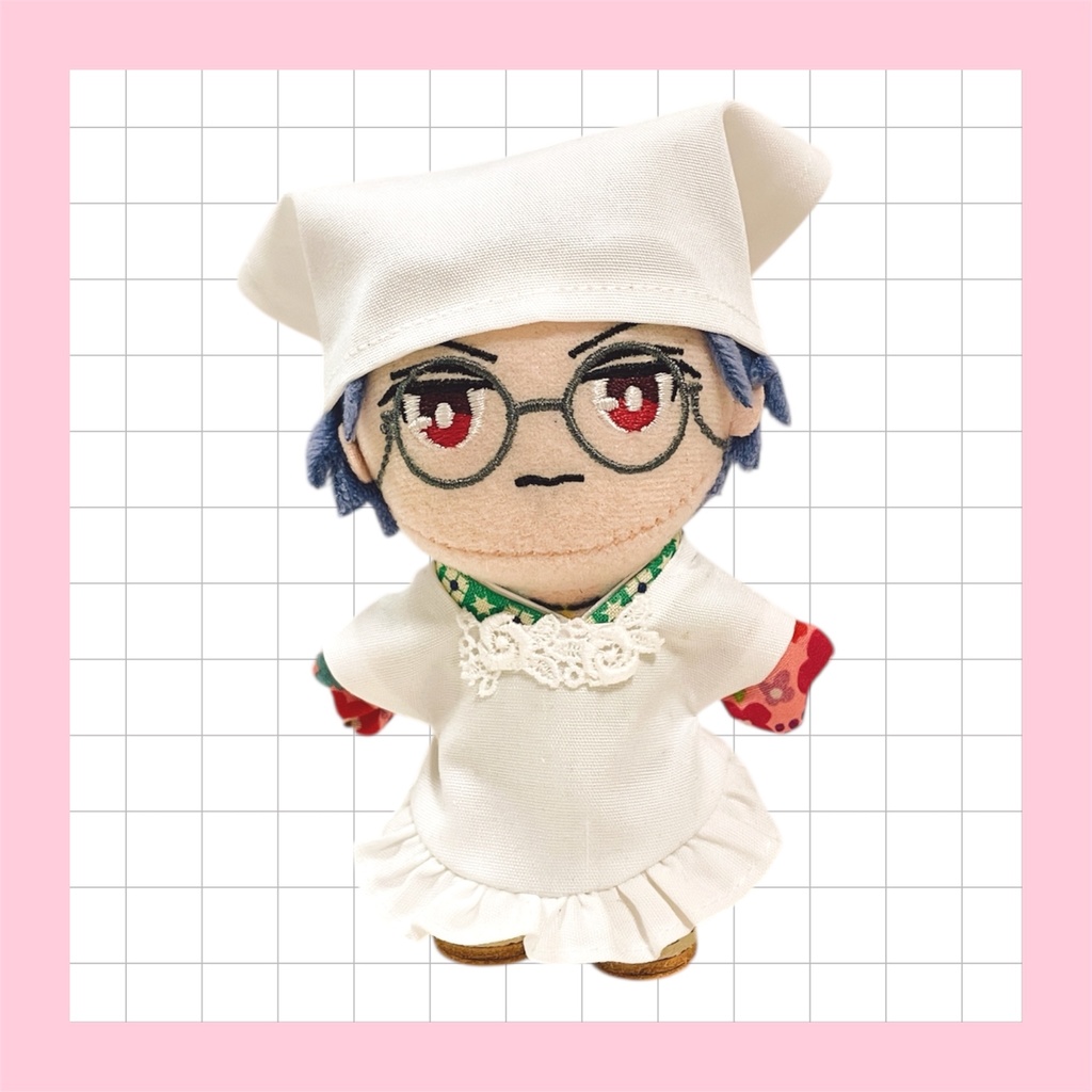 割烹着セット (割烹着、三角巾、鍋つかみ)