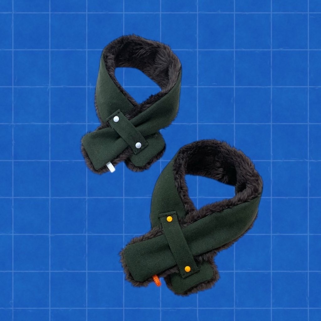 もこもこマフラー