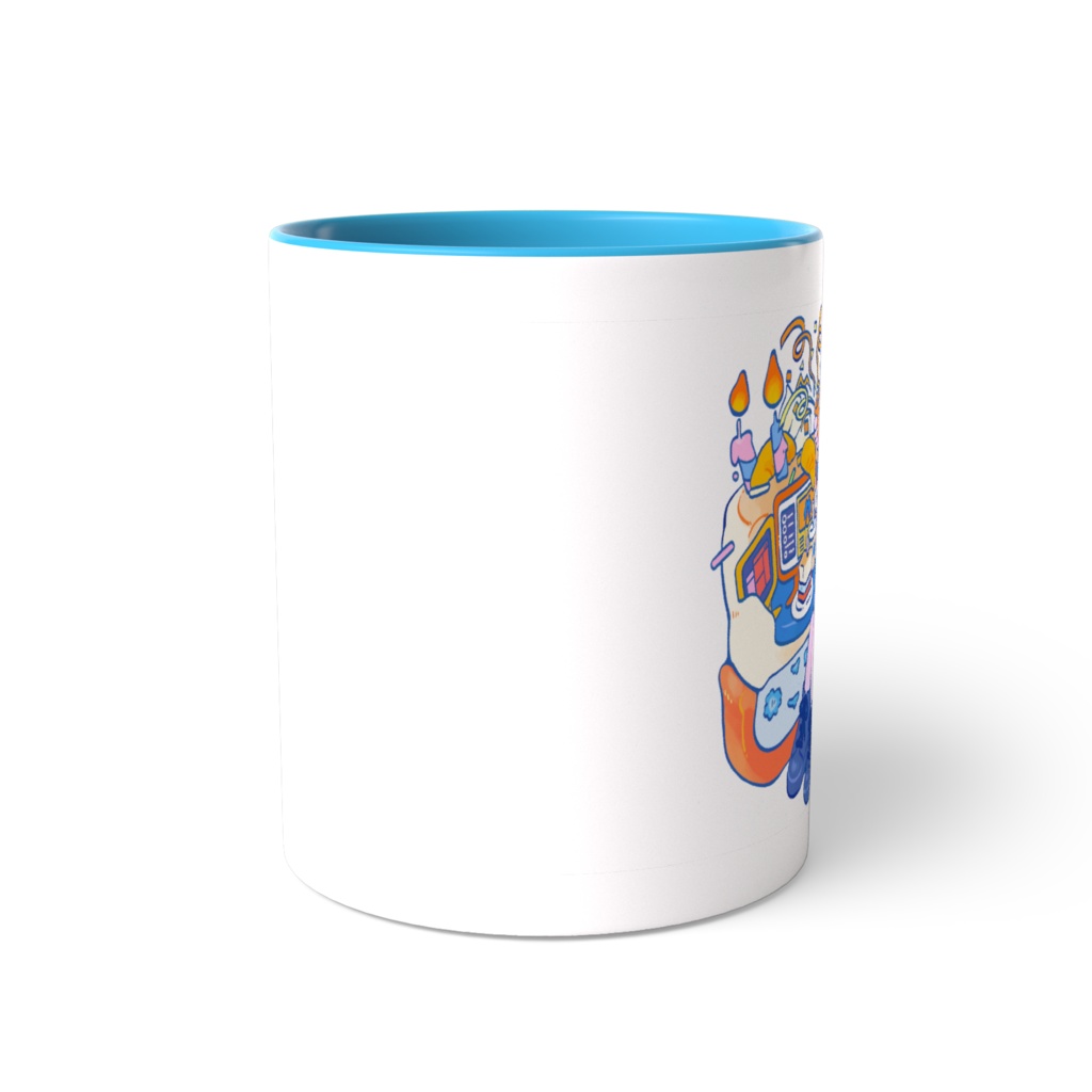 【満月まひろ誕生日グッズ2025】ツートンカラーマグカップ