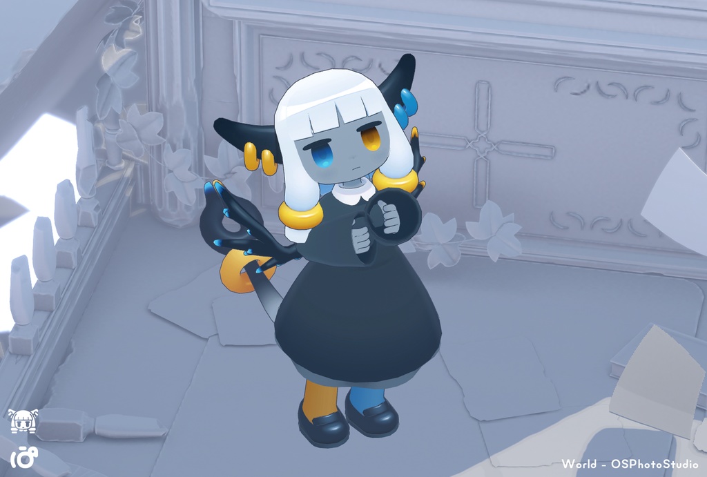 メナノナメ / オリジナル3Dモデル