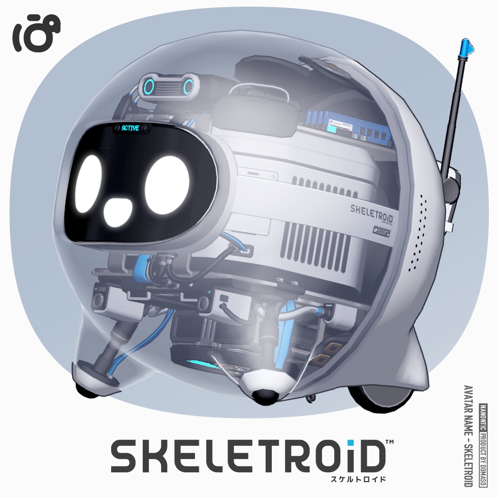 スケルトロイド / オリジナル3Dモデル