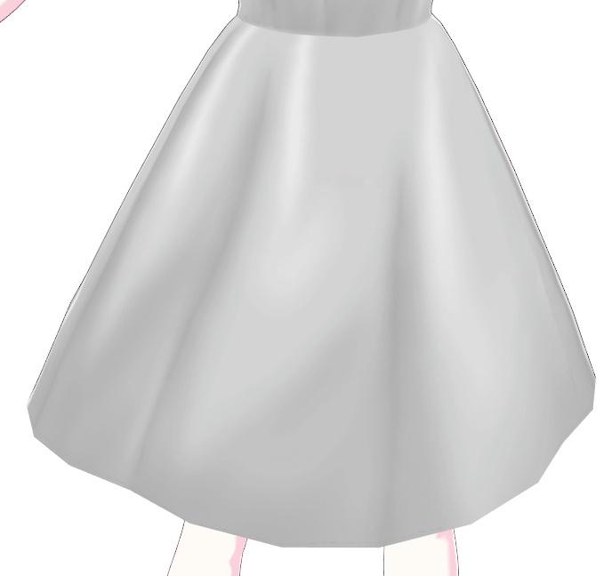 優雅なワンピース-全5色セット-vroid
