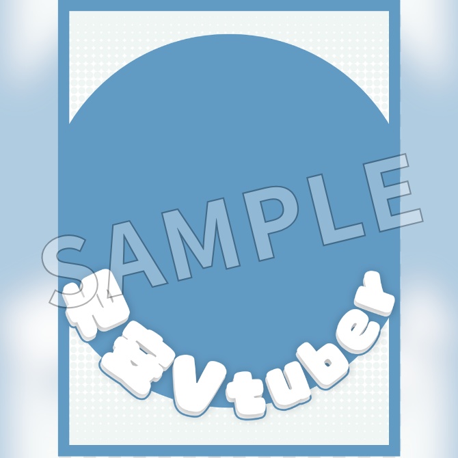 【FREE】Good Morning Vtuber Frame in Chinese