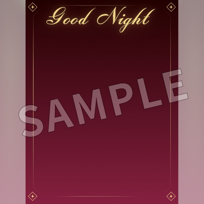 【フリー素材】シックなおやV素材