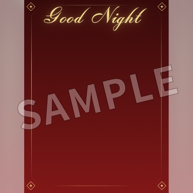 【フリー素材】シックなおやV素材