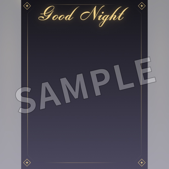 【フリー素材】シックなおやV素材