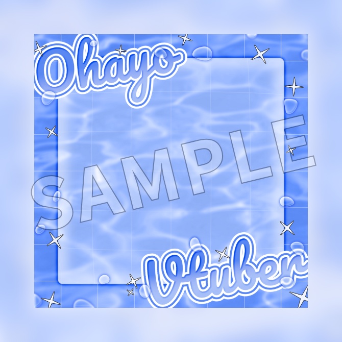 【フリー素材】おはようVtuber素材