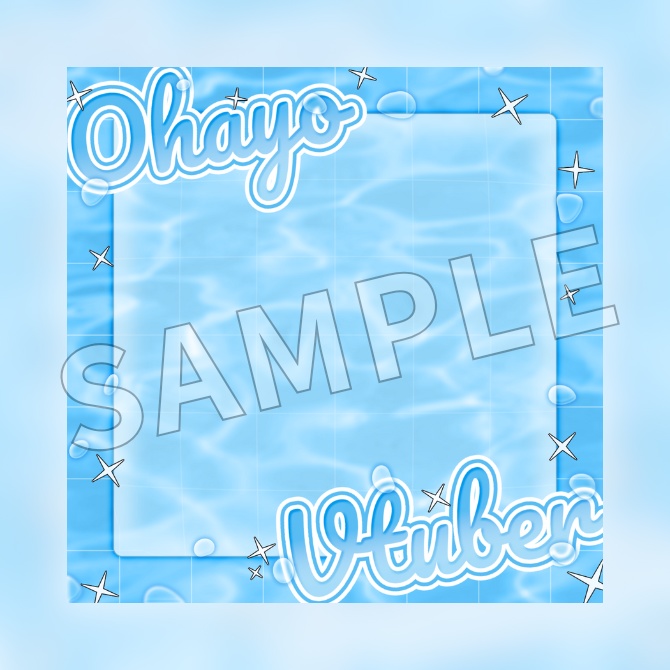 【フリー素材】おはようVtuber素材