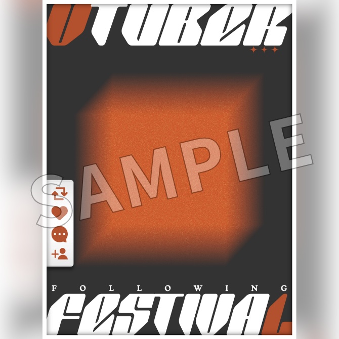 【フリー素材】Vtuberフォロー祭り素材