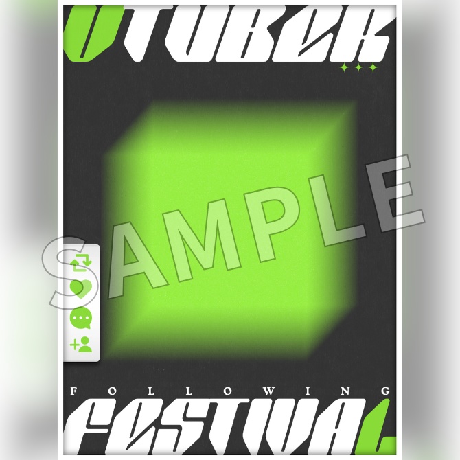 【フリー素材】Vtuberフォロー祭り素材